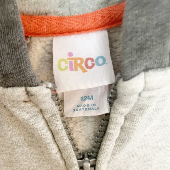 Circo Baby Color Block Zip Hoodie 12M - Picture 4 of 5